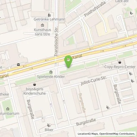 Standortübersicht der Tankstelle Energie und Wasser Potsdam GmbH in 14467 Potsdam