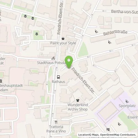 Standortübersicht der Tankstelle Energie und Wasser Potsdam GmbH in 14469 Potsdam