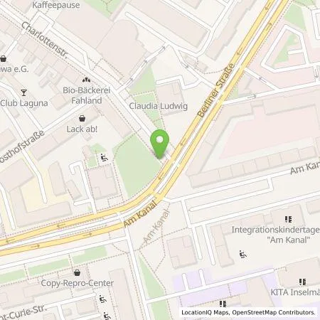 Standortübersicht der Tankstelle Energie und Wasser Potsdam GmbH in 14467 Potsdam