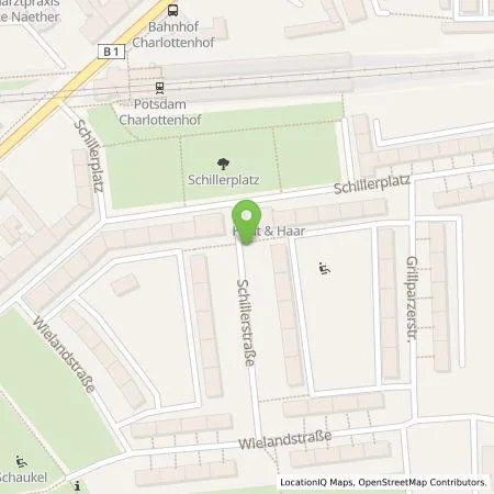 Standortübersicht der Tankstelle Energie und Wasser Potsdam GmbH in 14471 Potsdam