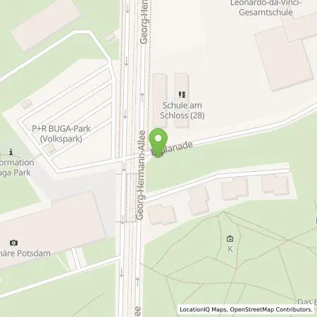 Standortübersicht der Tankstelle Energie und Wasser Potsdam GmbH in 14469 Potsdam