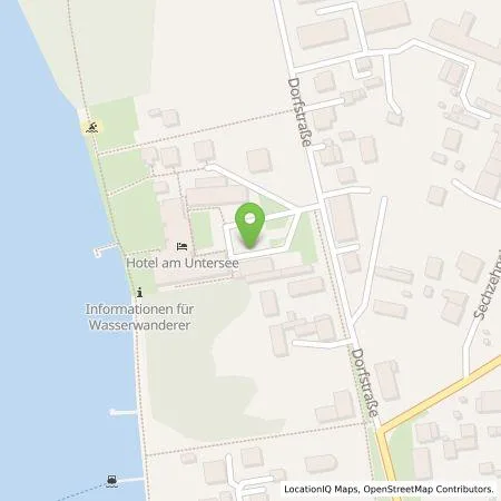 Standortübersicht der Tankstelle Hotel am Untersee Einzelunternehmen in 16868 Bantikow