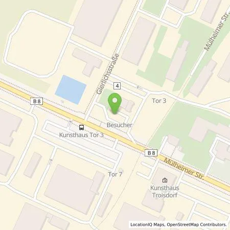 Standortübersicht der Tankstelle öPA Verkehrsgesellschaft mbh in 53840 Troisdorf