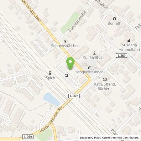 Standortübersicht der Tankstelle öPA Verkehrsgesellschaft mbh in 53842 Troisdorf