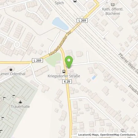 Standortübersicht der Tankstelle öPA Verkehrsgesellschaft mbh in 53842 Troisdorf