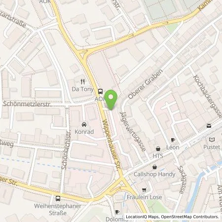 Standortübersicht der Tankstelle Freisinger Stadtwerke Versorgungs-GmbH in 85354 Freising