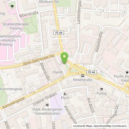 Standortübersicht der Tankstelle Freisinger Stadtwerke Versorgungs-GmbH in 85354 Freising