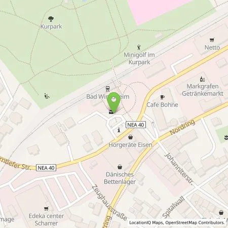 Standortübersicht der Tankstelle Stadtwerke Bad Windsheim in 91438 Bad Windsheim