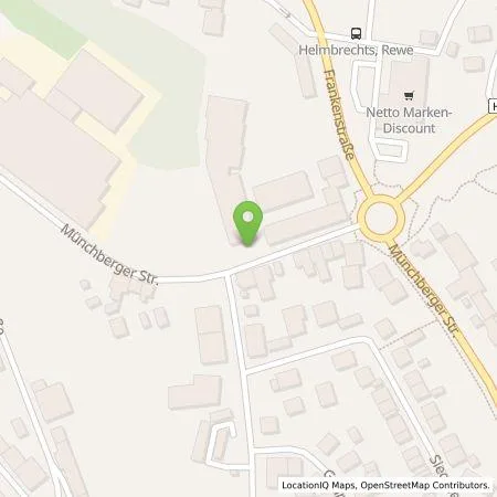 Standortübersicht der Tankstelle Licht- und Kraftwerke Helmbrechts GmbH in 95233 Helmbrechts