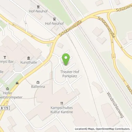 Standortübersicht der Tankstelle N-ERGIE Aktiengesellschaft in 95030 Hof