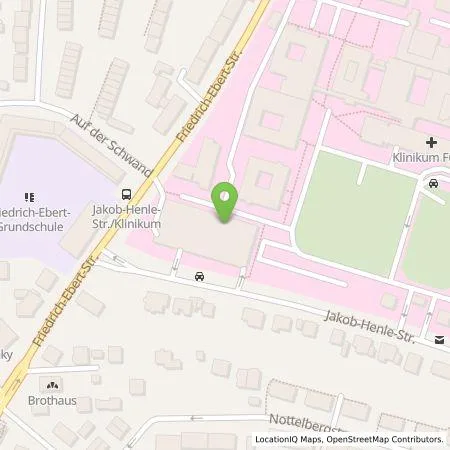 Standortübersicht der Tankstelle infra fürth service gmbh in 90766 Fürth