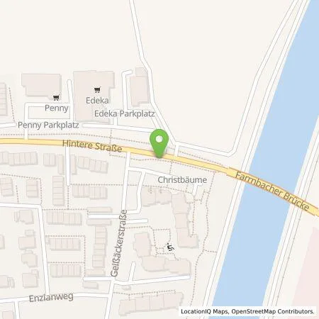 Standortübersicht der Tankstelle infra fürth service gmbh in 90768 Fürth