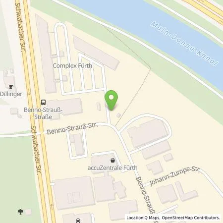 Standortübersicht der Tankstelle infra fürth service gmbh in 90763 Fürth