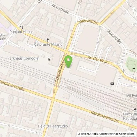 Standortübersicht der Tankstelle infra fürth service gmbh in 90763 Fürth