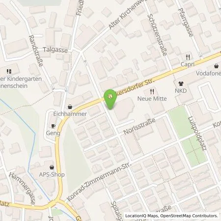 Standortübersicht der Tankstelle N-ERGIE Aktiengesellschaft in 90552 Röthenbach a.d. Pegnitz