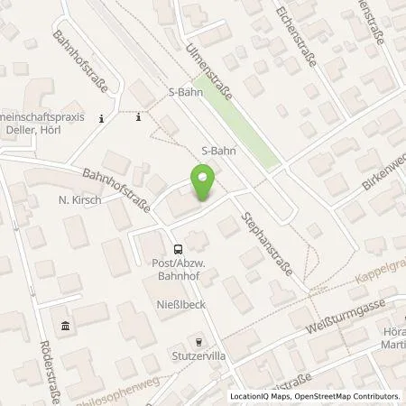 Standortübersicht der Tankstelle Stadtwerke Altdorf GmbH in 90518 Altdorf