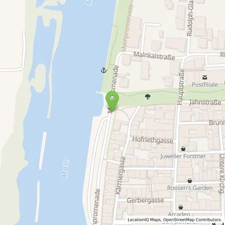 Standortübersicht der Tankstelle NEG Neue Energien Mainfranken GmbH in 97753 Karlstadt