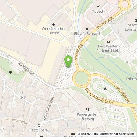 Standortübersicht der Tankstelle NEG Neue Energien Mainfranken GmbH in 97816 Lohr am Main