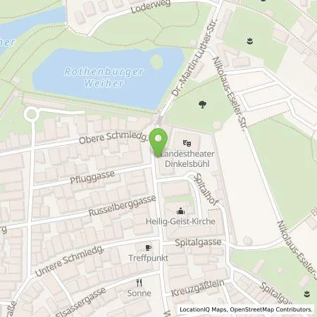 Standortübersicht der Tankstelle Stadtwerke Dinkelsbühl in 91550 Dinkelsbühl