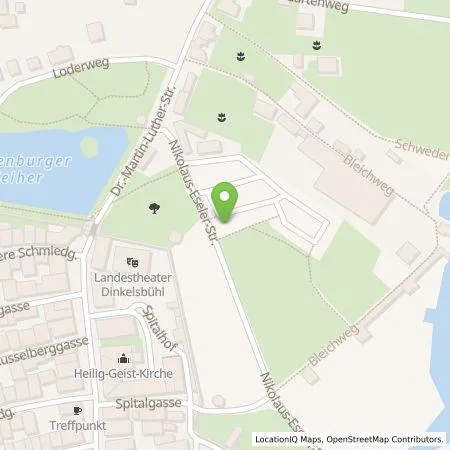 Standortübersicht der Tankstelle Stadtwerke Dinkelsbühl in 91550 Dinkelsbühl