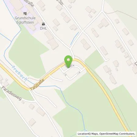 Standortübersicht der Tankstelle Stadtwerke Forchheim GmbH in 91349 Egloffstein