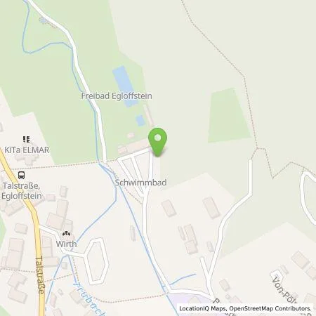 Standortübersicht der Tankstelle Stadtwerke Forchheim GmbH in 91349 Egolffstein