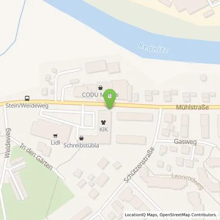 Standortübersicht der Tankstelle Bürgerkraftwerke Stein GmbH in 90547 Stein