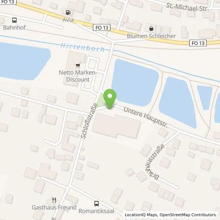 Standortübersicht der Tankstelle Gemeinde Heroldsbach - Regiebetrieb Stromversorgung in 91336 Heroldsbach