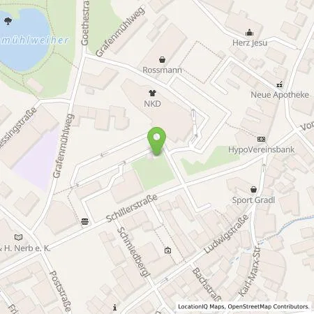 Standortübersicht der Tankstelle ZukunftsEnergie Nordostbayern in 95100 Selb