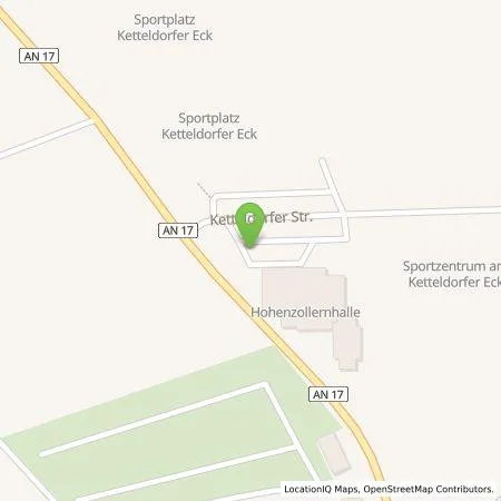 Standortübersicht der Tankstelle Stadtwerke Heilsbronn in 91560 Heilsbronn