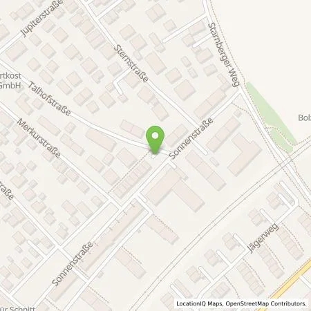 Standortübersicht der Tankstelle Energieversorgung Landsberg GmbH & Co. KG in 82205 Gilching