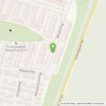 Standortübersicht der Tankstelle Energieversorgung Landsberg GmbH & Co. KG in 86899 Landsberg am Lech