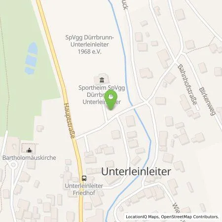 Standortübersicht der Tankstelle Stadtwerke Ebermannstadt Versorgungsbetriebe GmbH in 91364 Unterleinleiter