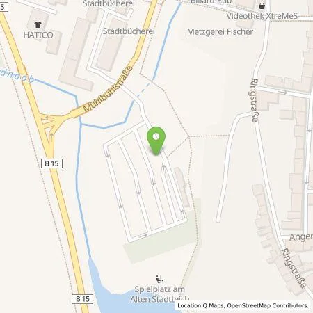 Standortübersicht der Tankstelle N-ERGIE Aktiengesellschaft in 95643 Tirschenreuth