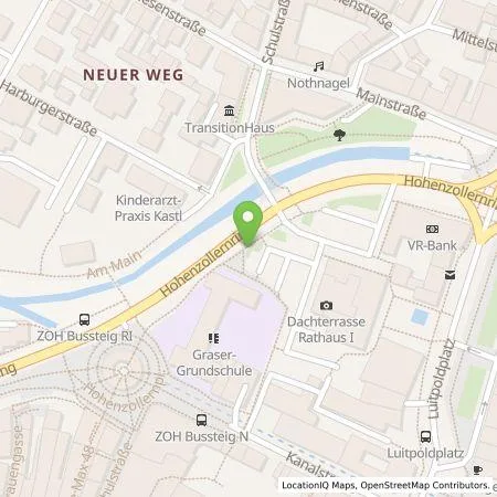 Standortübersicht der Tankstelle Stadtwerke Bayreuth Holding GmbH in 95444 Bayreuth