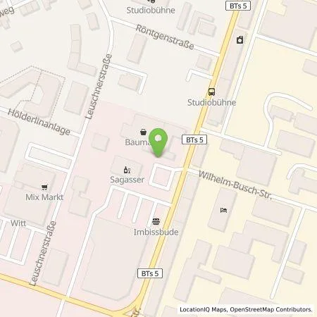 Standortübersicht der Tankstelle Stadtwerke Bayreuth Holding GmbH in 95447 Bayreuth