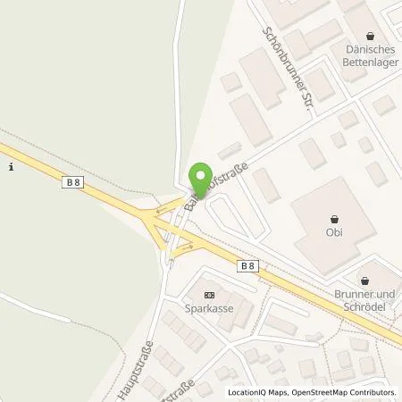 Standortübersicht der Tankstelle Gemeindewerke Feucht Holding GmbH in 90592 Schwarzenbruck