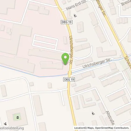 Standortübersicht der Tankstelle Stadtwerke Deggendorf GmbH in 94469 Deggendorf