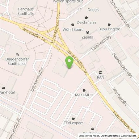 Standortübersicht der Tankstelle Stadtwerke Deggendorf GmbH in 94469 Deggendorf