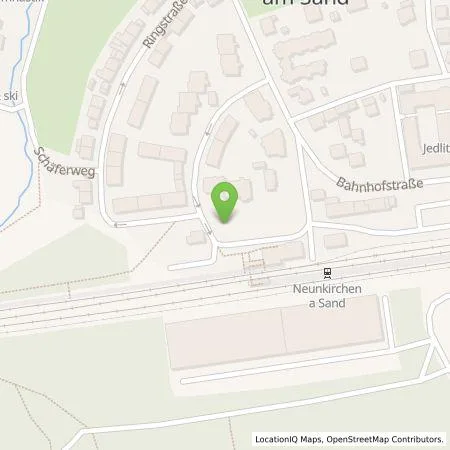 Standortübersicht der Tankstelle Städtische Werke Lauf a. d. Pegnitz GmbH in 91233 Neunkirchen am Sand