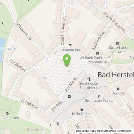 Standortübersicht der Tankstelle Regioladen+ GmbH & Co.KG in 36251 Bad Hersfeld