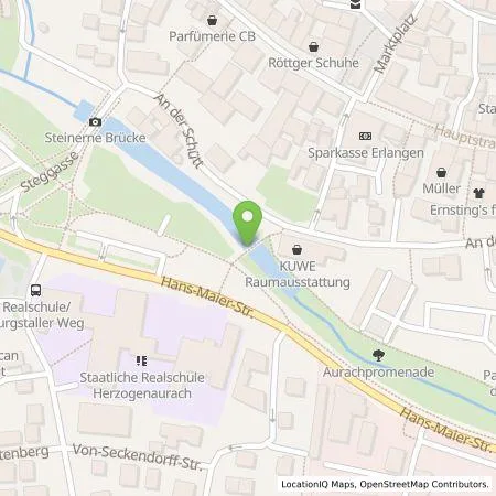 Standortübersicht der Tankstelle Herzo Energie GmbH in 91074 Herzogenaurach