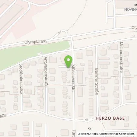 Standortübersicht der Tankstelle Herzo Energie GmbH in 91074 Herzogenaurach