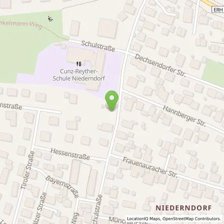 Standortübersicht der Tankstelle Herzo Energie GmbH in 91074 Herzogenaurach