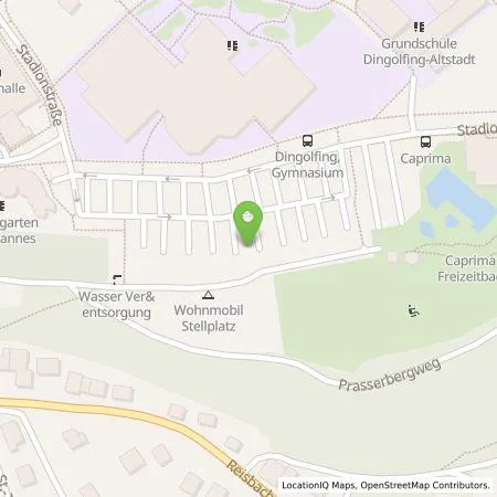 Standortübersicht der Tankstelle Stadtwerke Dingolfing GmbH in 84130 Dingolfing