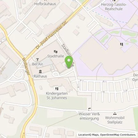 Standortübersicht der Tankstelle Stadtwerke Dingolfing GmbH in 84130 Dingolfing