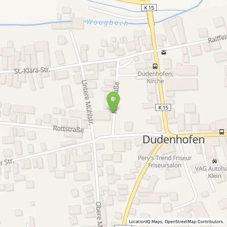 Standortübersicht der Tankstelle Gemeinde- und Verbandsgemeindewerke Dudenhofen in 67373 Dudenhofen