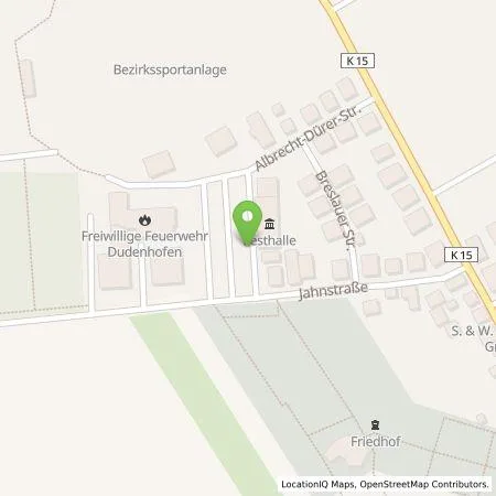 Standortübersicht der Tankstelle Gemeinde- und Verbandsgemeindewerke Dudenhofen in 67373 Dudenhofen