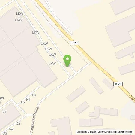 Standortübersicht der Tankstelle Stadtwerke Feuchtwangen in 91555 Feuchtwangen