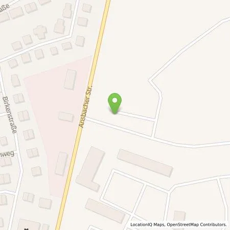 Standortübersicht der Tankstelle Stadtwerke Feuchtwangen in 91555 Feuchtwangen